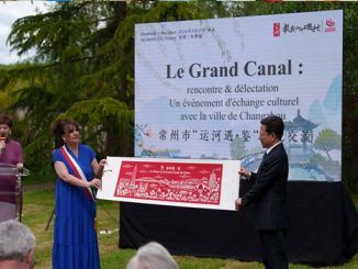 La ciudad china de Changzhou causa sensación en París con sus actividades de promoción