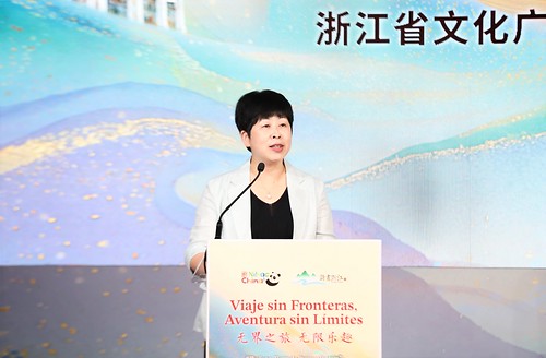 Tópicos españoles, como el flamenco y el Jabugo, para «vender» Zhejiang, una de las más bellas regiones de China
